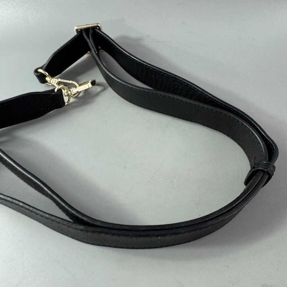 Mina Baie Black Vegan Leather Adjustable Strap - Picture 7 of 7